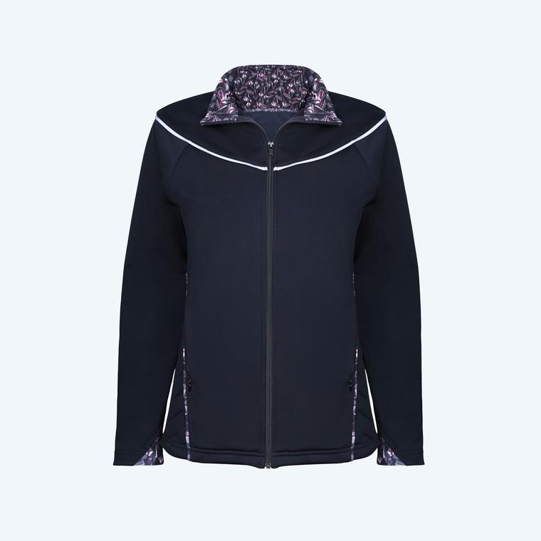 Diamond Luxe Black Windproof Jacket
